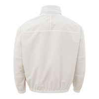 Armani Exchange Beige Polyamide Jacket for the Modern Man