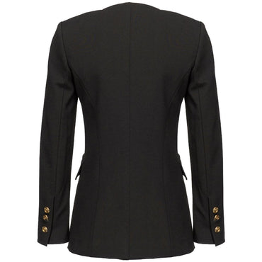 PINKO Black Viscose Suits & Blazer