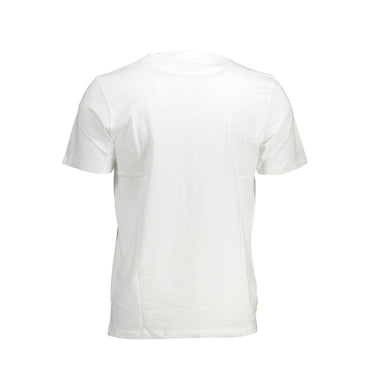 Timberland White Cotton Men TShirt