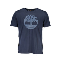 Timberland Blue Cotton T-Shirt