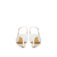 Bottega Veneta White Leather Sandal