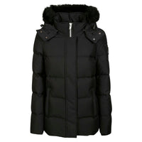 Moose Knuckles Black Polyester Jacket & Coat