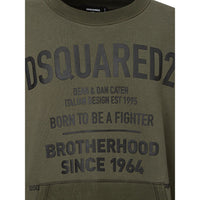 Dsquared² Green Cotton Sweater