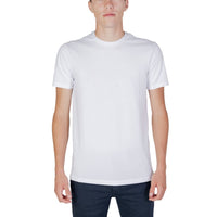 Armani Exchange White Cotton T-Shirt