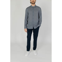 Armani Exchange Gray Viscose Shirt