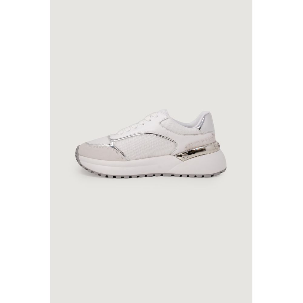 PINKO White Leather Sneaker