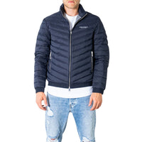 Armani Exchange Blue Polyester Jacket