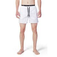 Armani Exchange White Polyester Swimwear