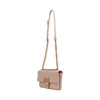 PINKO Pink Leather Handbag