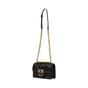 PINKO Black Leather Handbag