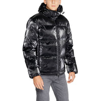 EA7 Emporio Armani Black Polyester Jacket