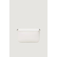 Armani Exchange White Synthetic Leather Handbag