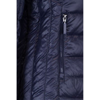 Armani Exchange Blue Polyester Jackets & Coat