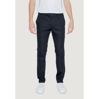 Armani Exchange Black Cotton Jeans & Pant