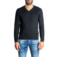 Armani Exchange Black Cotton T-Shirt