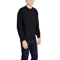 Armani Exchange Black Cotton T-Shirt