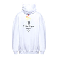 Balenciaga White Cotton Sweater