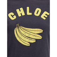 Chloé Banana Print T-Shirt