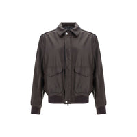 Brunello Cucinelli Leather Jacket