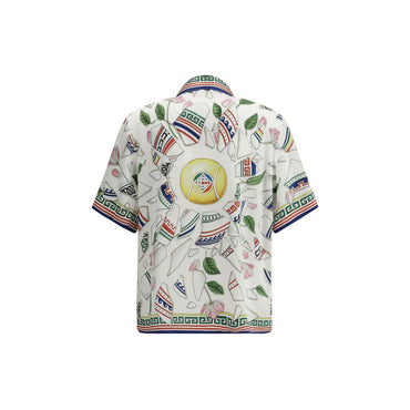 Casablanca Cuban Collar Shirt