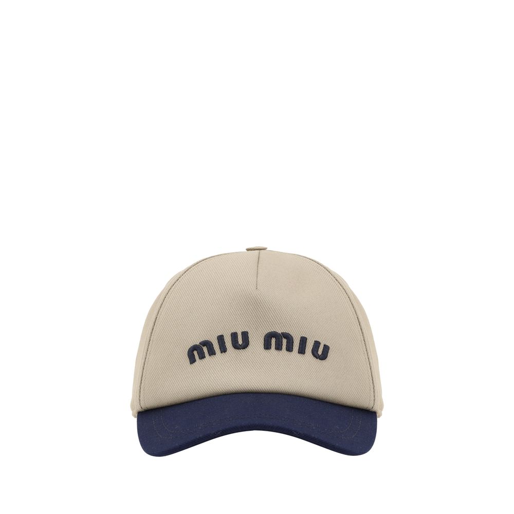 Miu Miu Two-Tone Baseball Hat