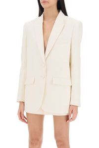 Valentino Garavani toile iconographe blazer in crepe couture