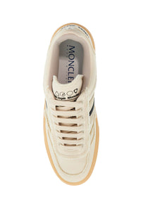 Moncler X Palm Angels natural leather sneakers with black details monaco2 luxury collaboration