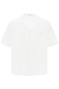 Valentino Garavani "v detail bowling shirt with v-