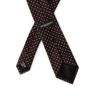 Emporio Armani Brown Silk Ties & Bowty