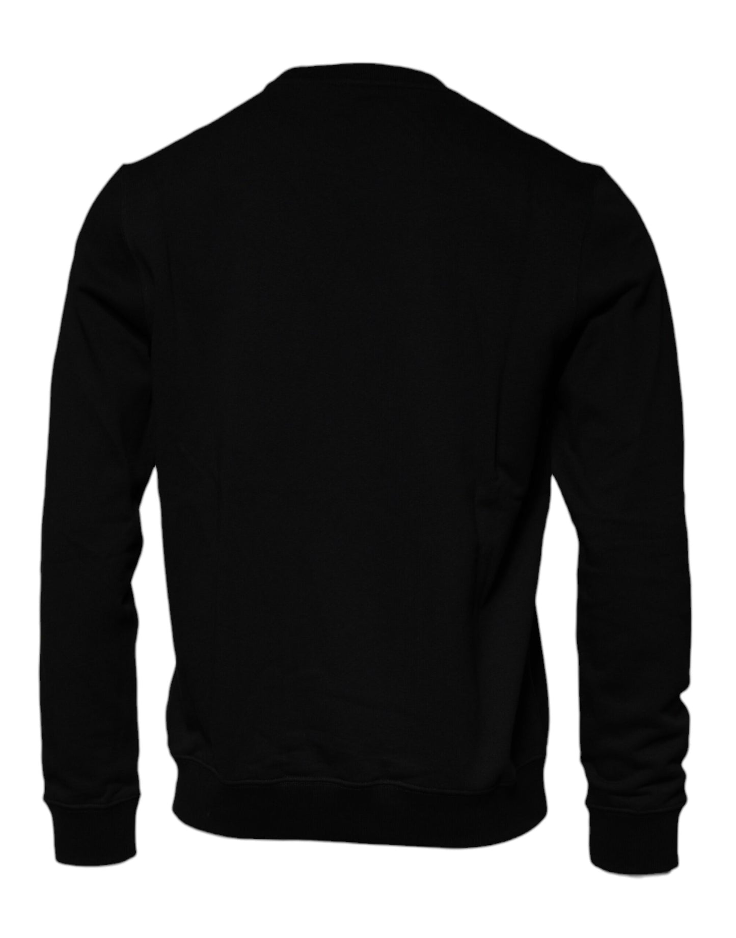 Versace Black Medusa Fleece Men Crew Neck Sweatshirt Sweater