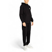 EA7 Emporio Armani Black And White Cotton Sweatsuit