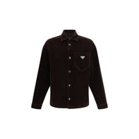 Prada Velvet Shirt Jacket