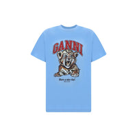 Ganni Tiger Relaxed T-Shirt