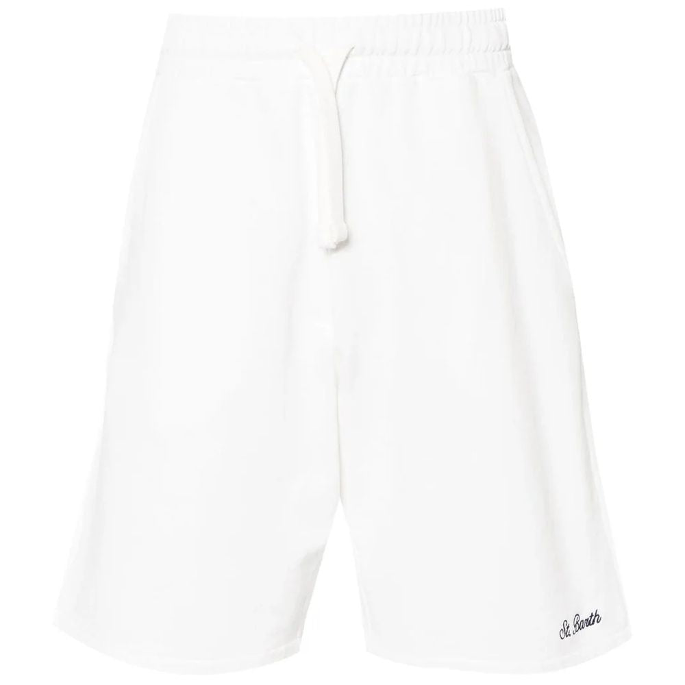 MC2 Saint Barth White Cotton Short