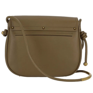 PINKO Green Leather Crossbody Bag