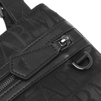 Emporio Armani Black Nylon Messenger Bag