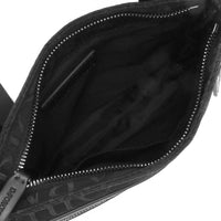 Emporio Armani Black Nylon Messenger Bag