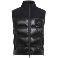 Moose Knuckles Black Polyester Vest