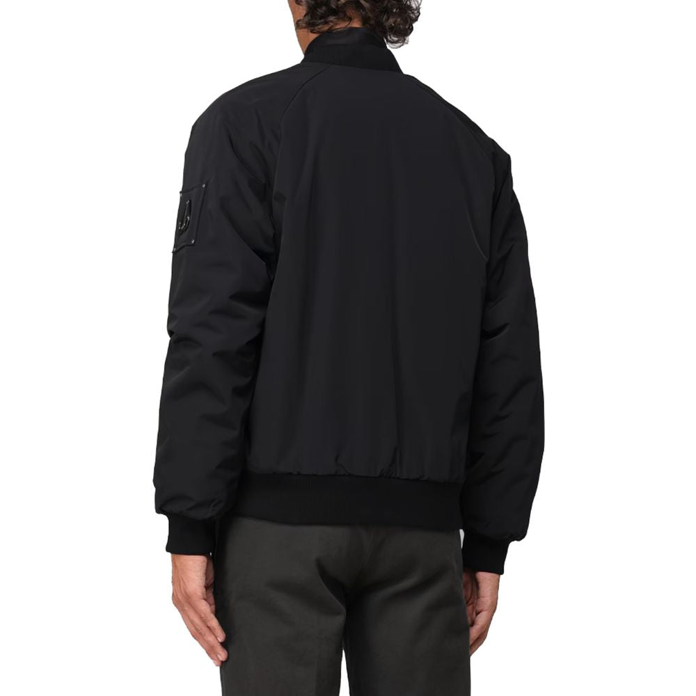 Moose Knuckles Black Nylon Jacket