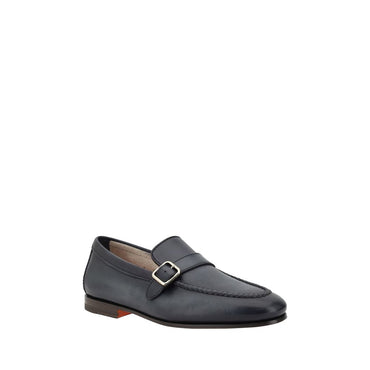 Santoni Loafers with a single buckle