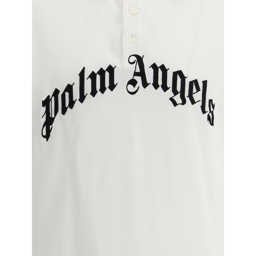 Palm Angels Logoed Polo Shirt