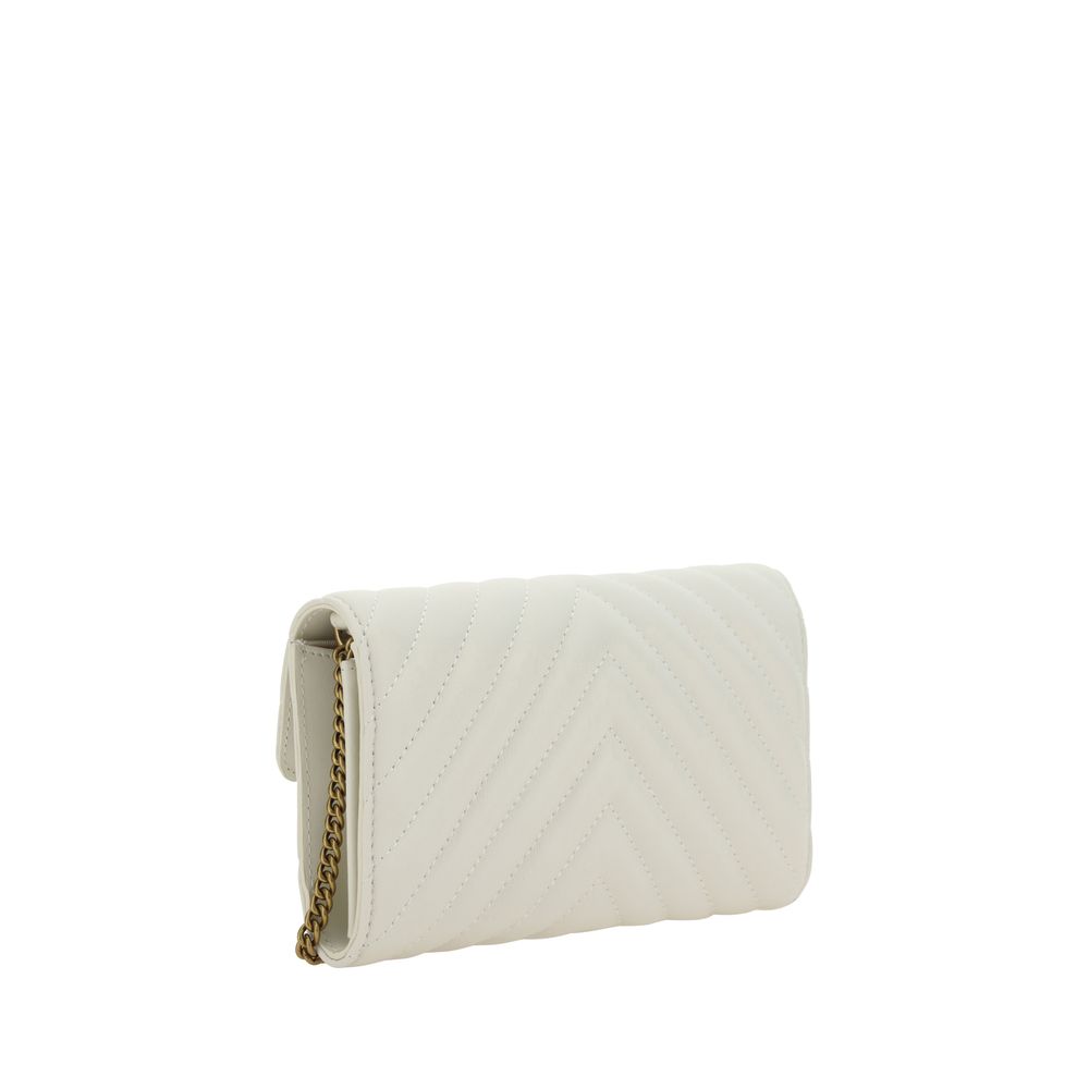 PINKO Love One Shoulder Wallet