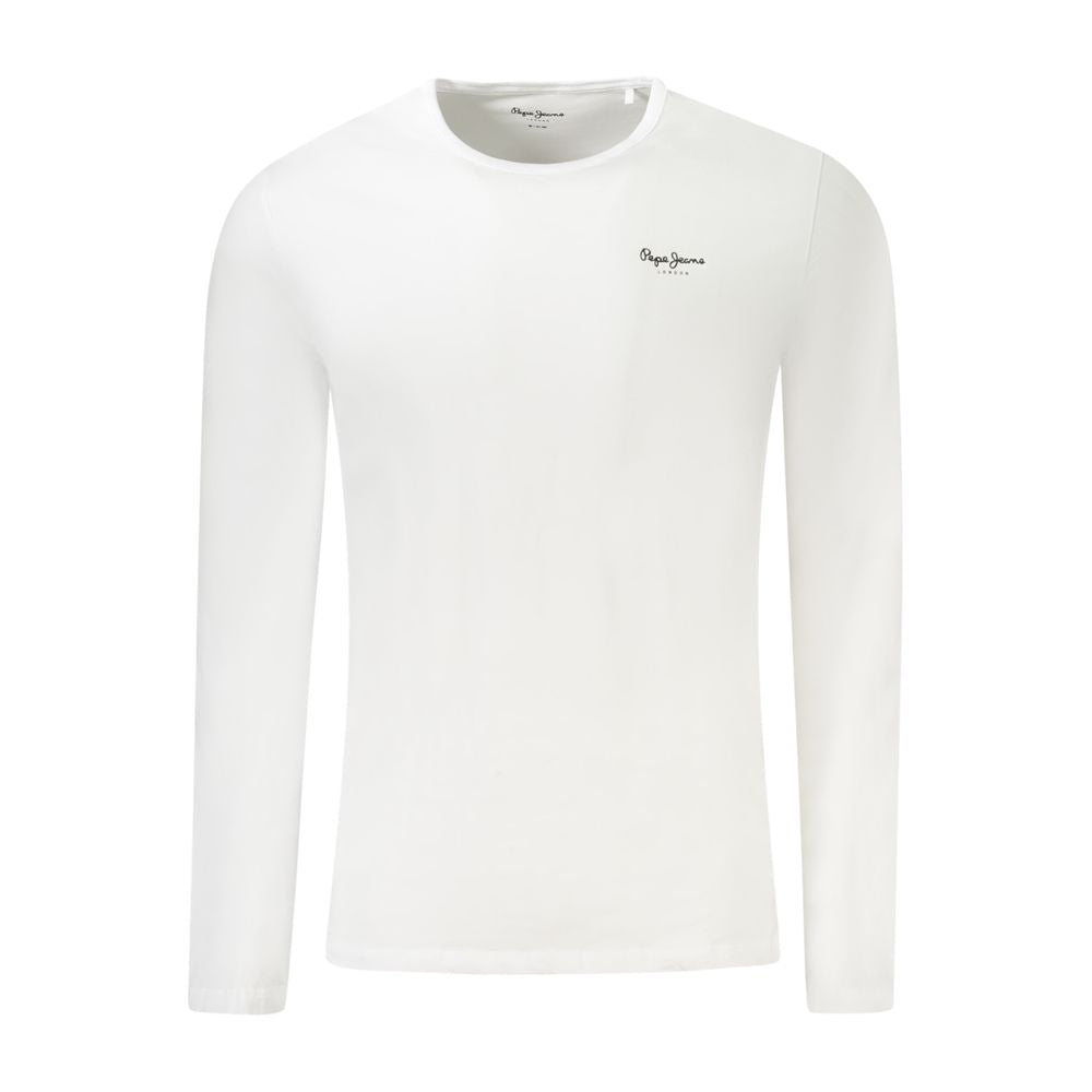 Pepe Jeans White Cotton T-Shirt