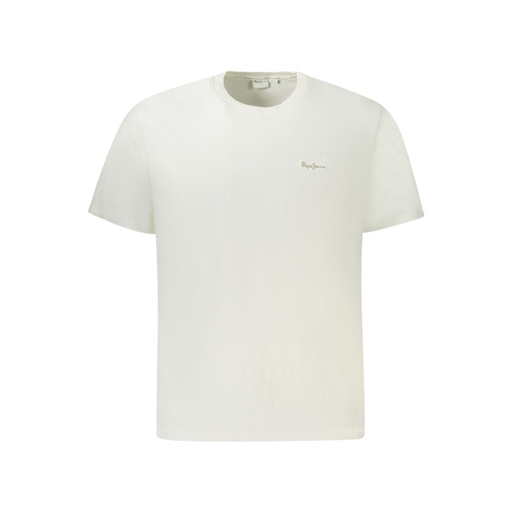 Pepe Jeans White Cotton T-Shirt