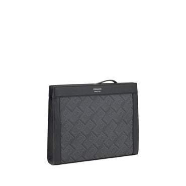 Ferragamo Gancini pattern Pouch