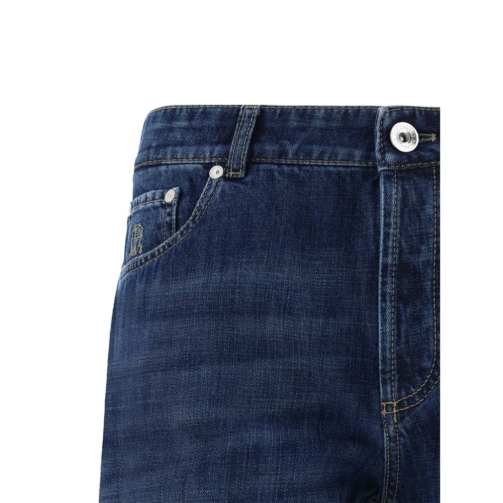 Brunello Cucinelli Cuffed Jeans