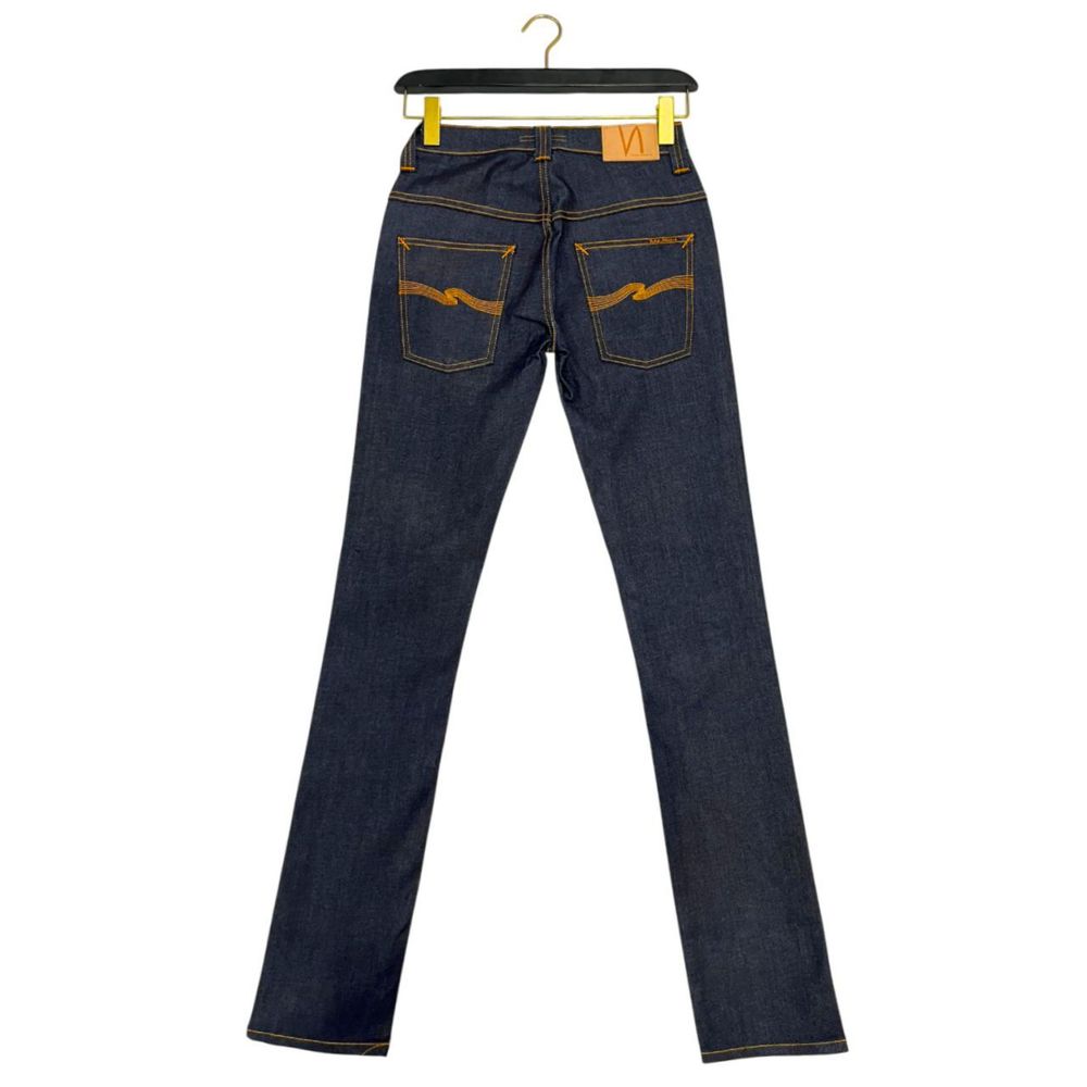 Nudie Jeans Blue Cotton Jeans & Pant