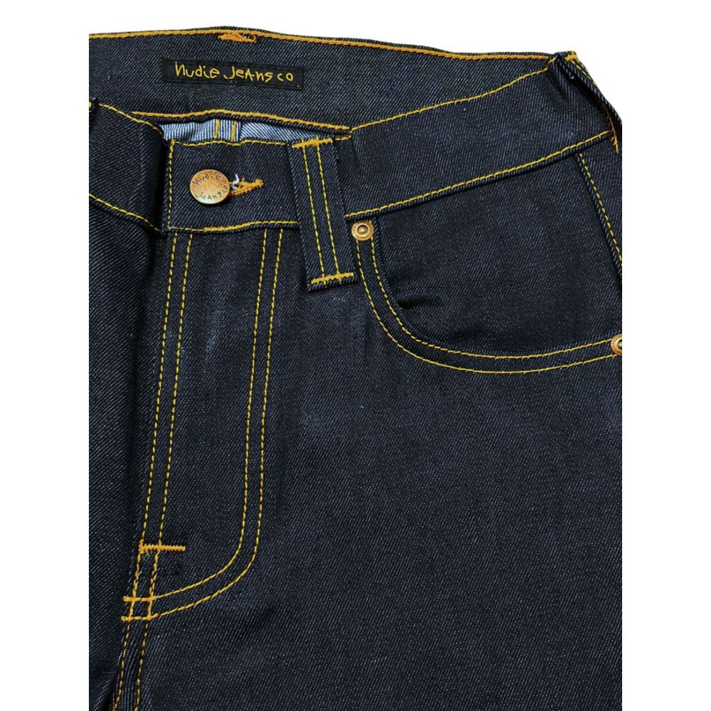 Nudie Jeans Blue Cotton Jeans & Pant