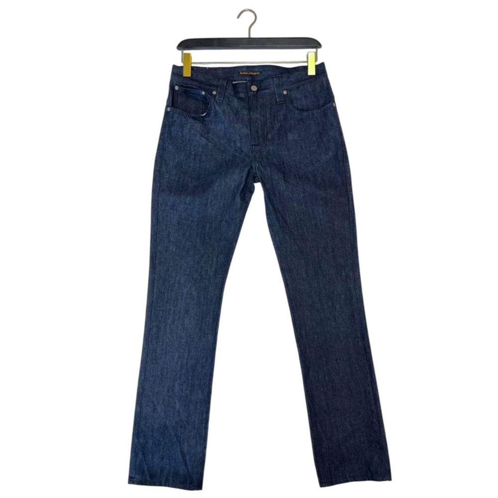 Nudie Jeans Blue Cotton Jeans & Pant