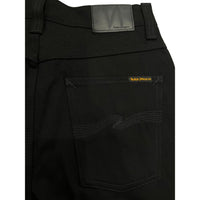 Nudie Jeans Black Cotton Jeans & Pant